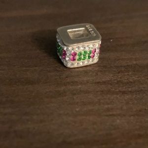 Square Pandora charm